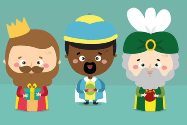 Cartas imprimibles para los Reyes Magos y Papá Noel