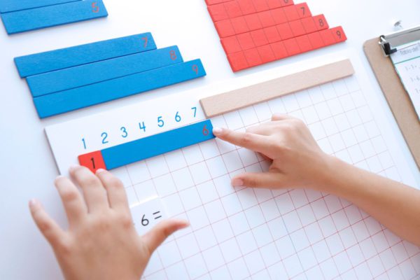 Tabla de la resta Montessori