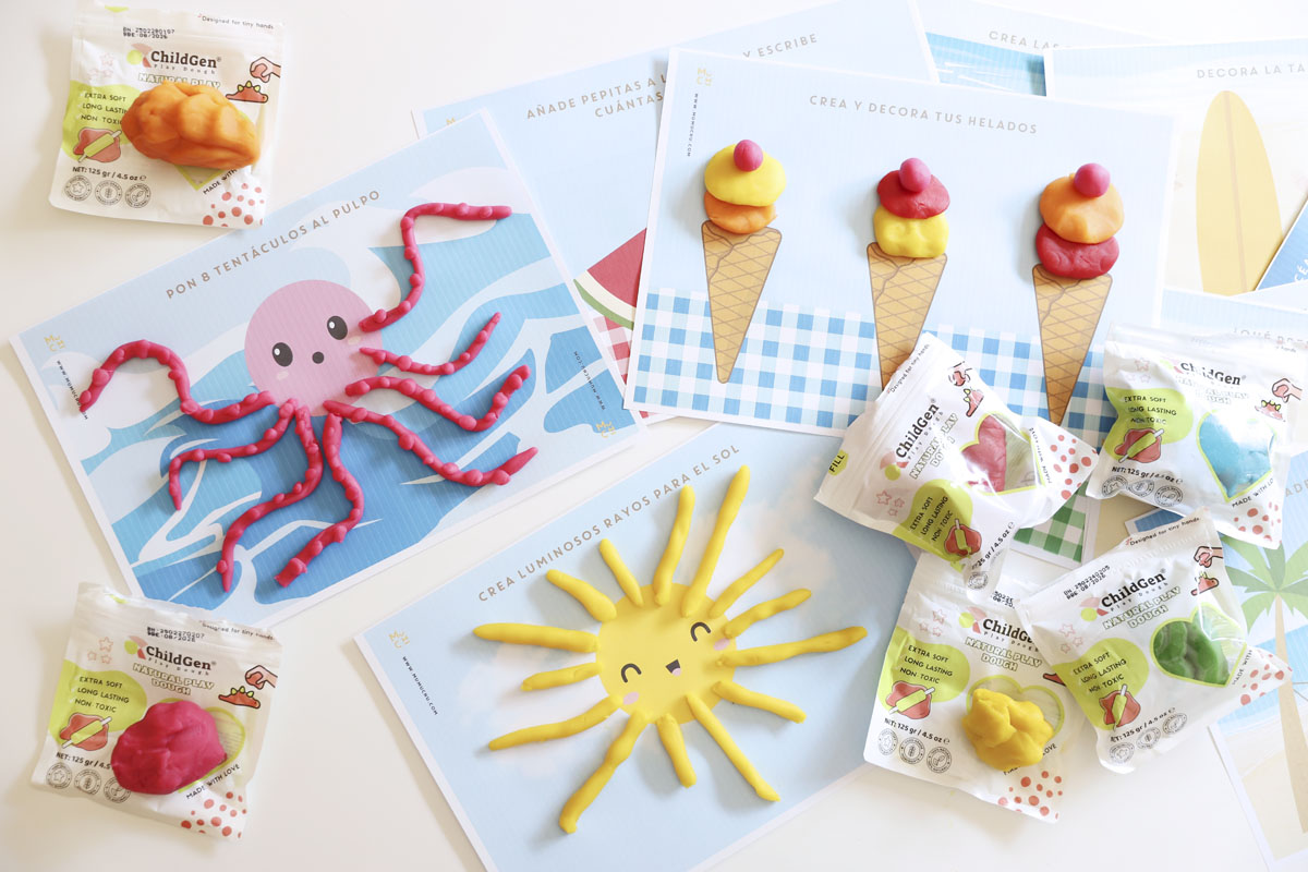 Juegos para salir de casa con peques de 2 a 3 años, ¡con imprimible!