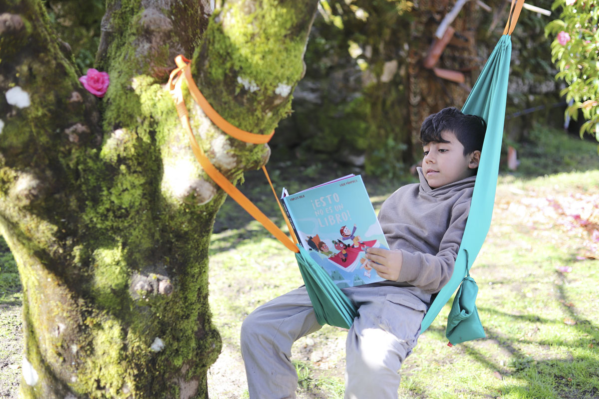Hamaca o columpio portátil para niños: diversión en la naturaleza