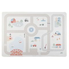 Alfombra de juegos carretera 1,4 x 1 metros - Little Dutch