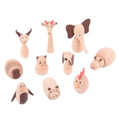 Animales de madera (10) - TickiT