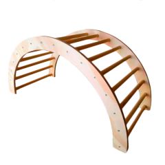 Arco de madera con barrotes para escalada - Pikler