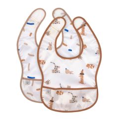 Baberos impermeables animales (2) - Lässig