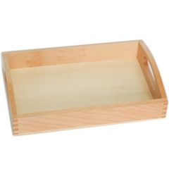 Bandeja de madera grande 44 cm - Montessori