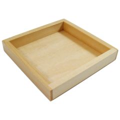 Bandeja de madera para cadena de 100 - Montessori