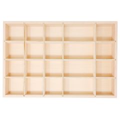 Bandeja de madera para clasificar - Grapat