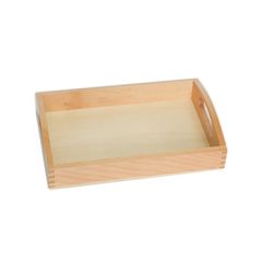 Bandeja de madera pequeña 30 cm - Montessori