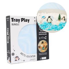 Bandeja Play Tray y kit sensorial Ártico - Jellystone
