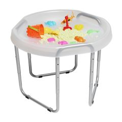 Bandeja sensorial Hexacle translúcida con soporte - Tuff Tray