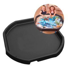 Bandeja sensorial Mundo Activo negra - Tuff Tray