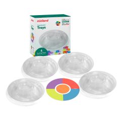 Bandejas transparentes para clasificar (4) - Miniland
