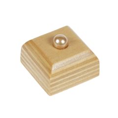 Base de madera para 1 perla - Montessori