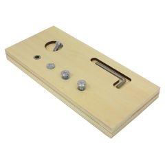 Base madera con llave Allen y tornillos - Montessori