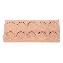 Base de madera para tarros de sonoridades - Serclet