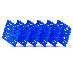 Bases de construcción azules para bloques Maxi (6) - MELI