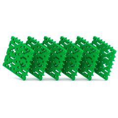 Bases de construcción verdes para bloques Basic (6) - MELI
