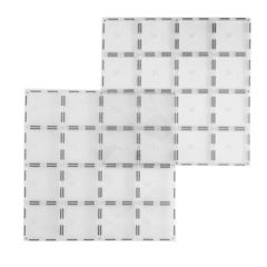 Bases transparentes para construcción magnética 30 x 30 cm (2) - Connetix