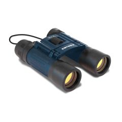 Binoculares con brújula y bolsa de transporte Kidybinoculars azules - Kidywolf
