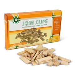 Bloques de construcción de madera compatibles con KAPLA (200) - Join Clips