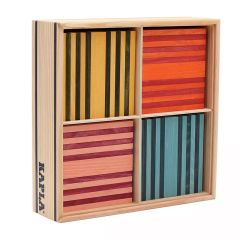 Bloques de construcción de madera de colores (100) - KAPLA