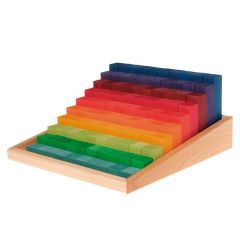 Bloques escalonados de madera para contar 4 cm - Grimm's