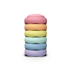 Bloques de movimiento Original Mini Rainbow Pastel (6) - Stapelstein