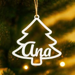 Bola para árbol de Navidad personalizada - Árbol de Navidad