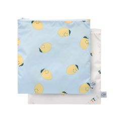 Bolsas impermeables pequeñas limones Happy Fruits 18 x 17 cm (2) - Lässig