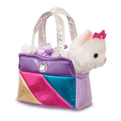 Bolso colores con peluche gato - Fancy Pals