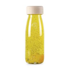 Botella sensorial flotante amarilla Float Bottle - Petit Boum