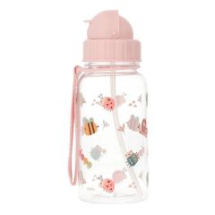 Botella de tritán con pajita Insectos Bugs 500 ml - Tutete