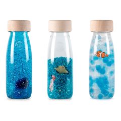 Botellas sensoriales Mar Float, Sound y Spy Bottles (3) - Petit Boum