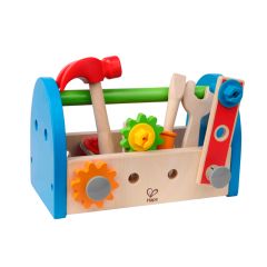 Caja de herramientas de madera para atornillar - Hape