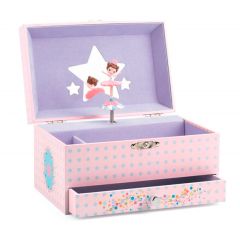 Caja joyero musical de madera Bailarina - Djeco