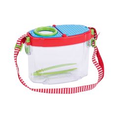 Caja con lupa y correa para insectos - Goki