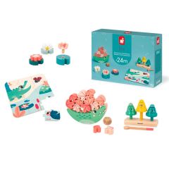 Caja regalo set de 4 juegos +24 meses - Janod