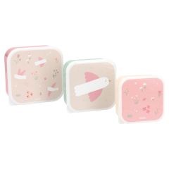 Cajas para almuerzo y snacks Blossom Birds (3) - Tutete