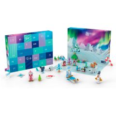 Calendario de adviento bloques de construcción Aurora Boreal (600) - Plus-Plus