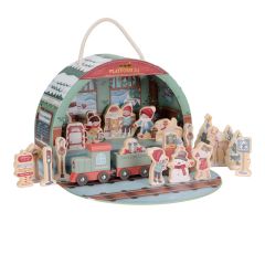Calendario de Adviento Estación de tren - Little Dutch