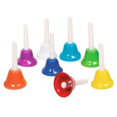 Campanas musicales de colores con mango (8) - Goki