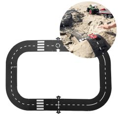 Carretera flexible con 16 piezas Expressway - Waytoplay