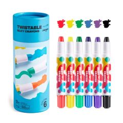 Ceras suaves de colores twist (6) - Jarmelo