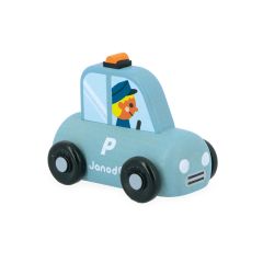 Coche de policía de madera Cross Roads - Janod