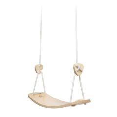 Columpio de cuerda y madera para interior o exterior - Kinderfeets