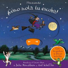¡Cómo mola tu escoba! Cuento con lengüetas