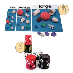 Conjunto para clasificar tamaños - Primary Concepts + REGALO apilables