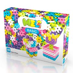 Construcción bloques Basic Pastel 300 piezas - MELI