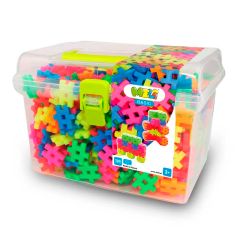 Construcción bloques Basic Travel Neón en caja 500 piezas - MELI