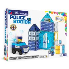 Construcción magnética 35 piezas Estación de policía Police Station - Magna-Tiles